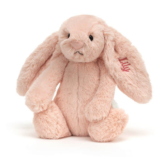 Personalised Bashful Blush Bunny Medium