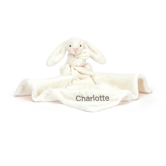 Personalised Bashful Bunny Cream Soother