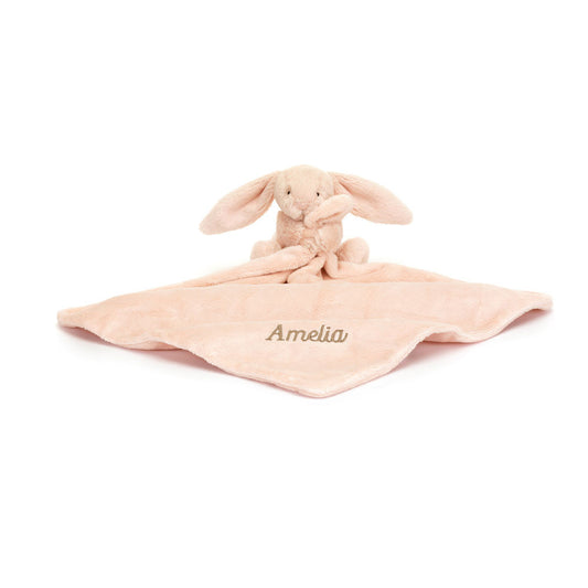 Personalised Bashful Blush Bunny Soother